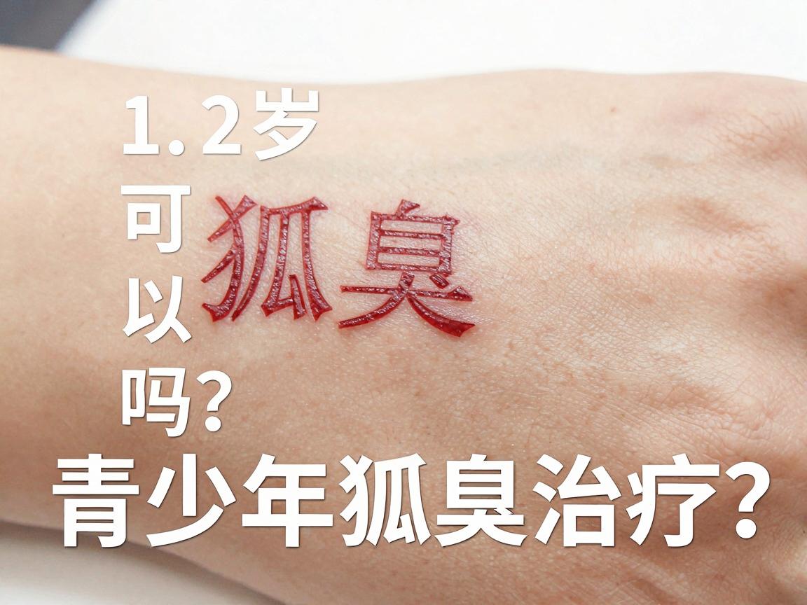 12岁可以狐臭手术吗？阜阳哪家医院适合青少年狐臭治疗？这些关键点家长必看！