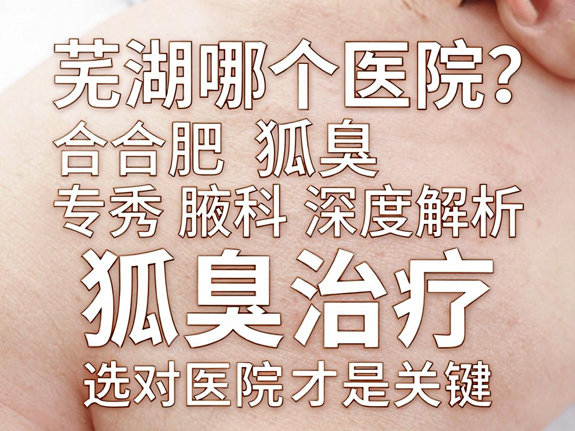 芜湖哪个医院看狐臭？合肥腋秀腋臭专科深度解析，狐臭治疗，选对医院才是关键