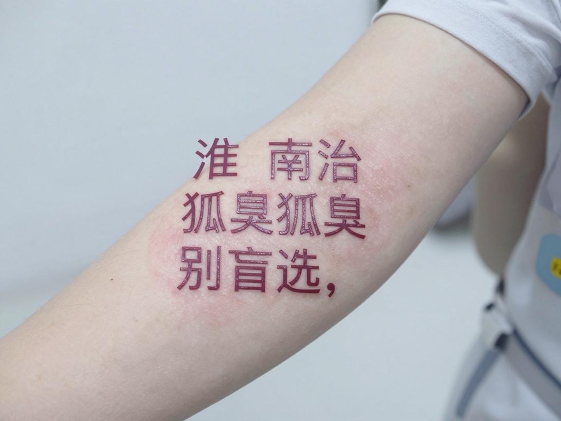 淮南治狐臭别盲选，合肥腋秀腋臭专科教你选对医院治狐臭