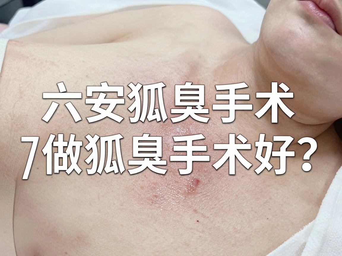 六安哪家医院做狐臭手术好？六安狐臭手术医院选择指南