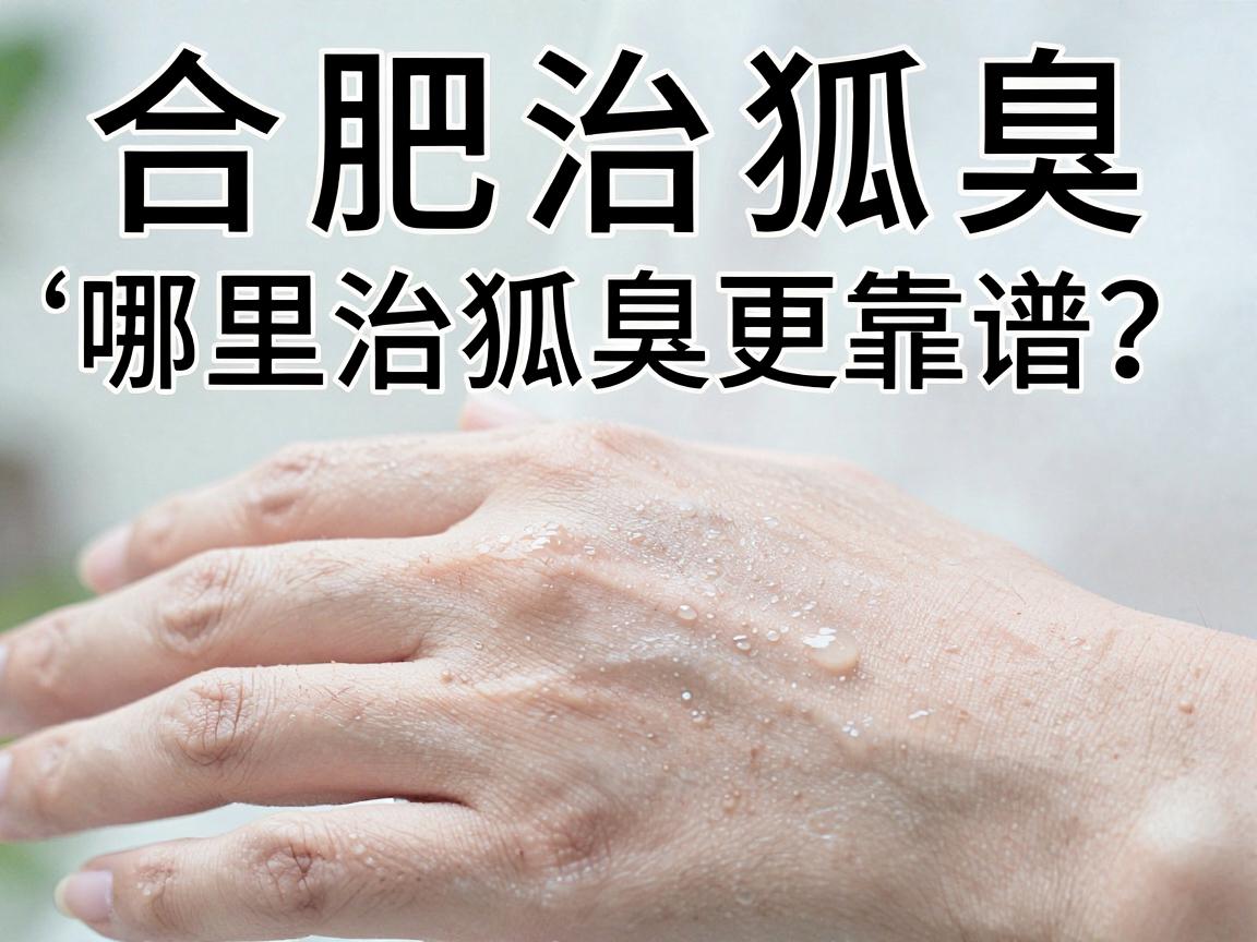 合肥治狐臭，哪里治狐臭更靠谱？合肥治狐臭的医院与护理全攻略