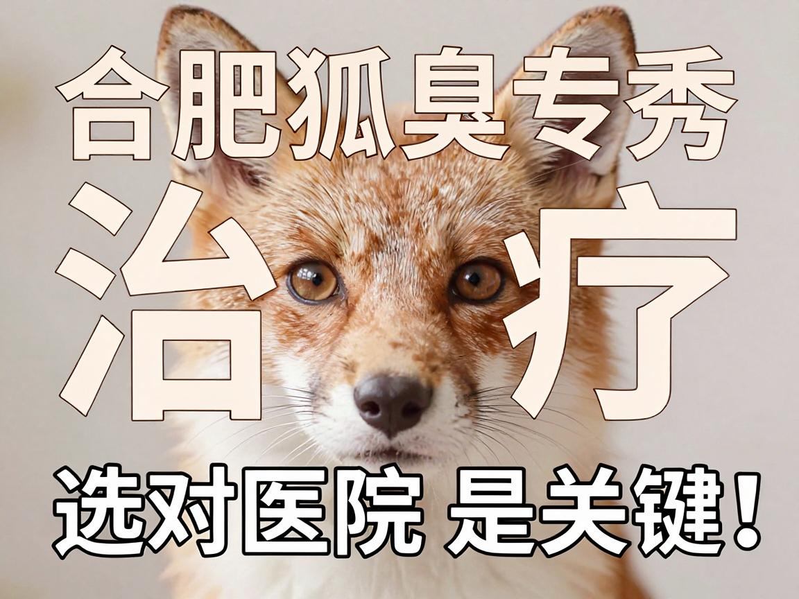合肥狐臭治疗，选对医院是关键，合肥腋秀腋臭专科为你解析合肥狐臭诊疗真相