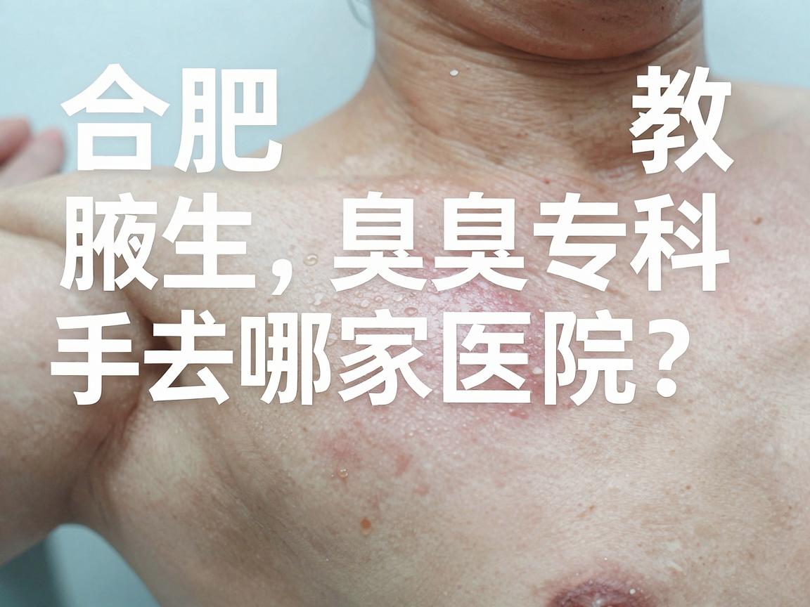 合肥腋臭手术去哪家医院？合肥腋臭专科医生教你选对医院不踩坑