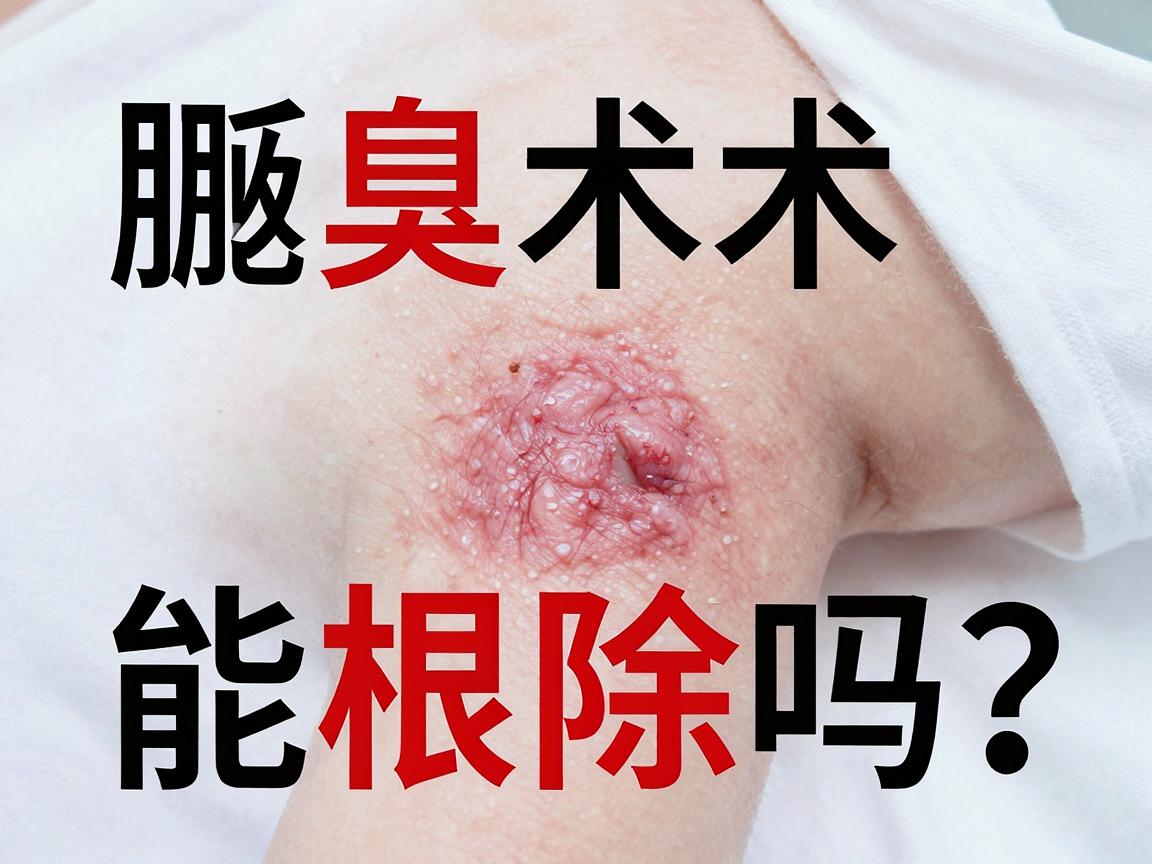 腋臭手术能根除吗？合肥腋臭专科医生揭秘腋臭根治真相