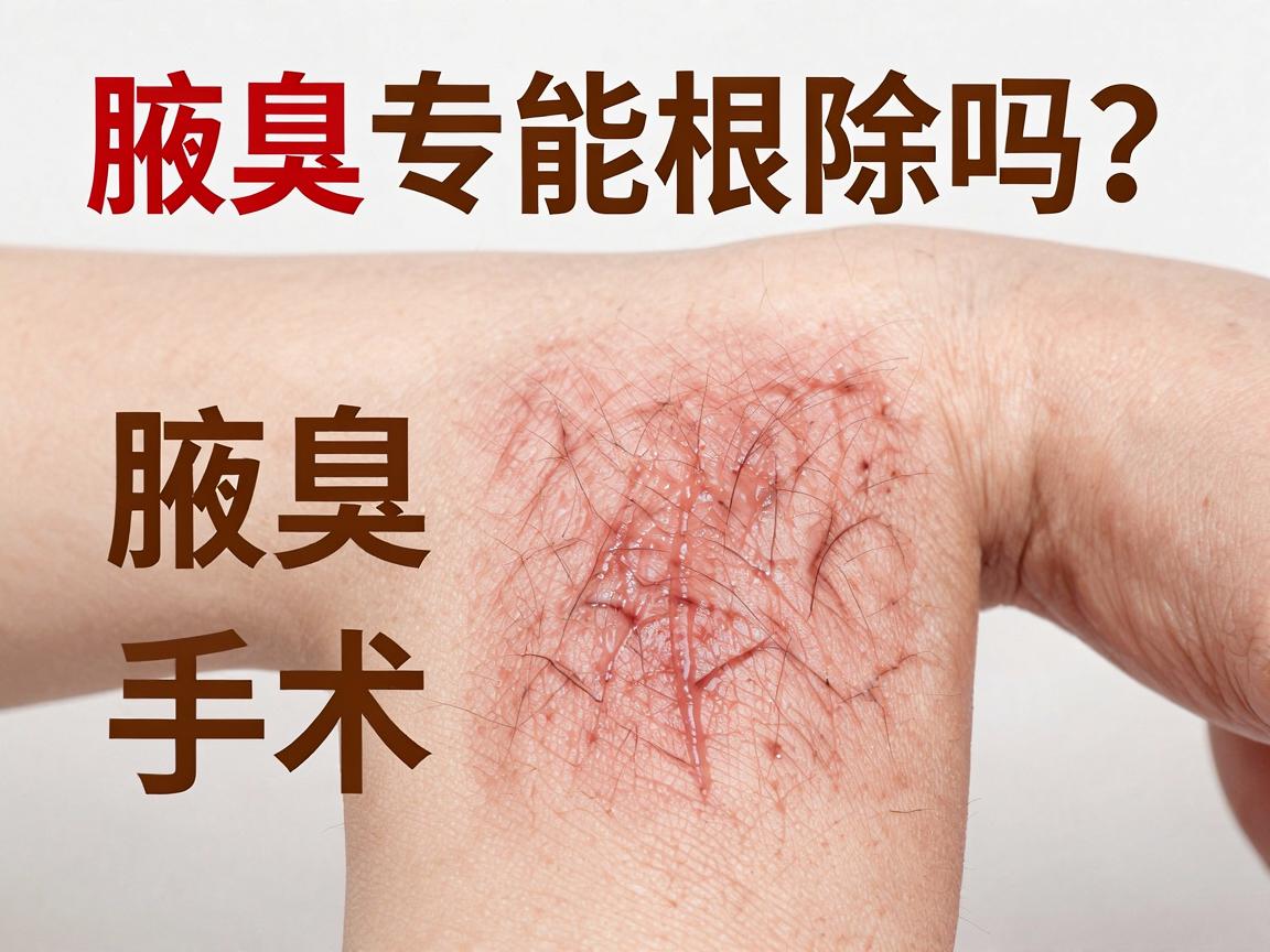 腋臭手术能根除吗？合肥腋臭专科医生揭秘腋臭根治真相