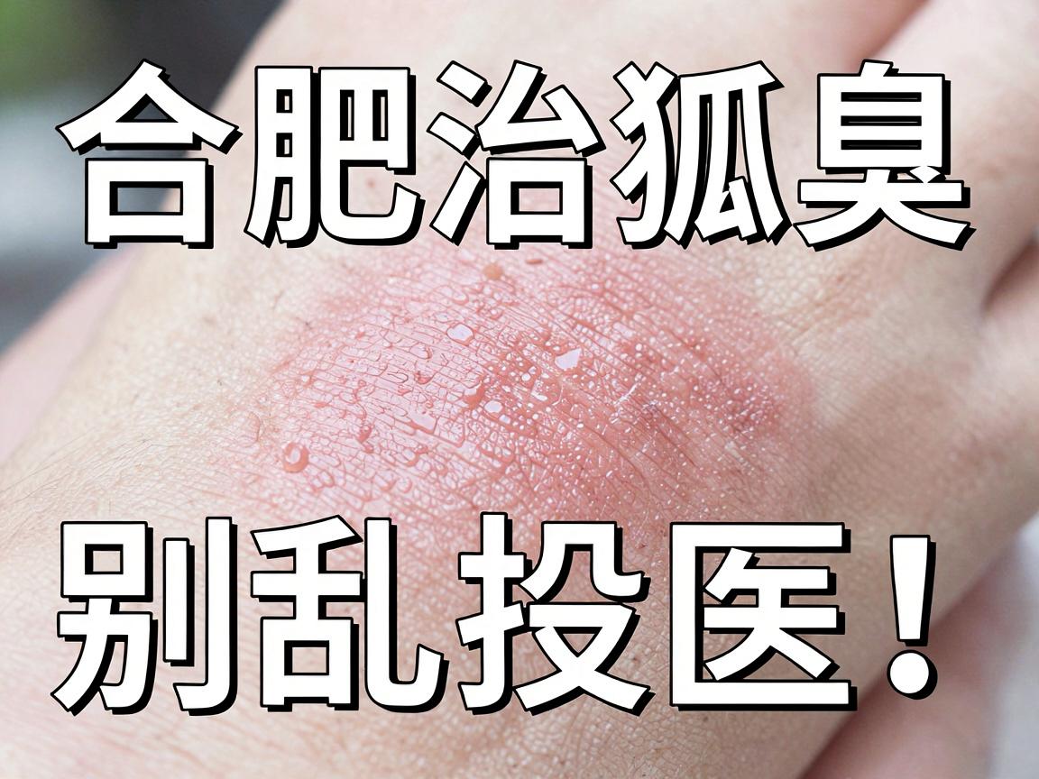 合肥治狐臭，别乱投医！这份合肥治狐臭的医院选择指南，请收好