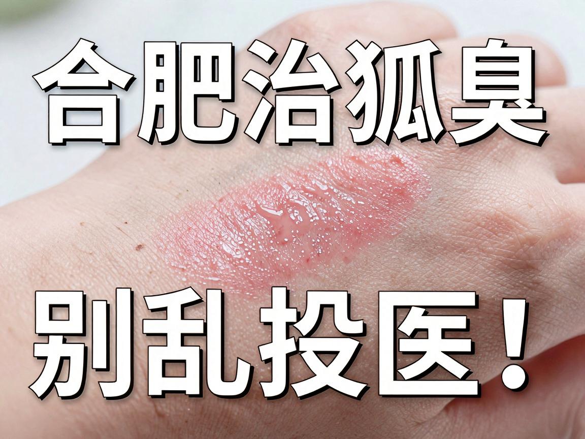 合肥治狐臭，别乱投医！这份合肥治狐臭的医院选择指南，请收好
