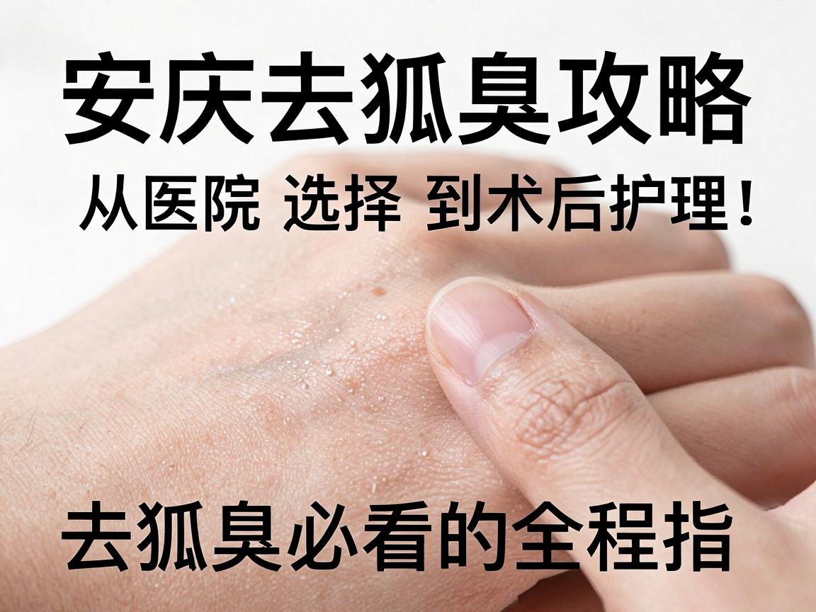 安庆去狐臭攻略，从医院选择到术后护理，去狐臭必看的全程指南