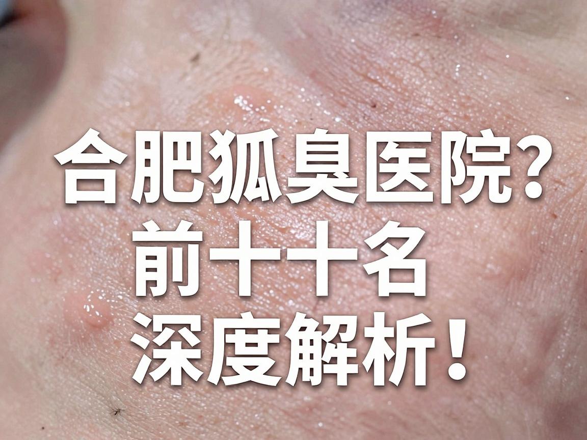 合肥狐臭医院怎么选？合肥狐臭医院前十名深度解析，告别狐臭困扰