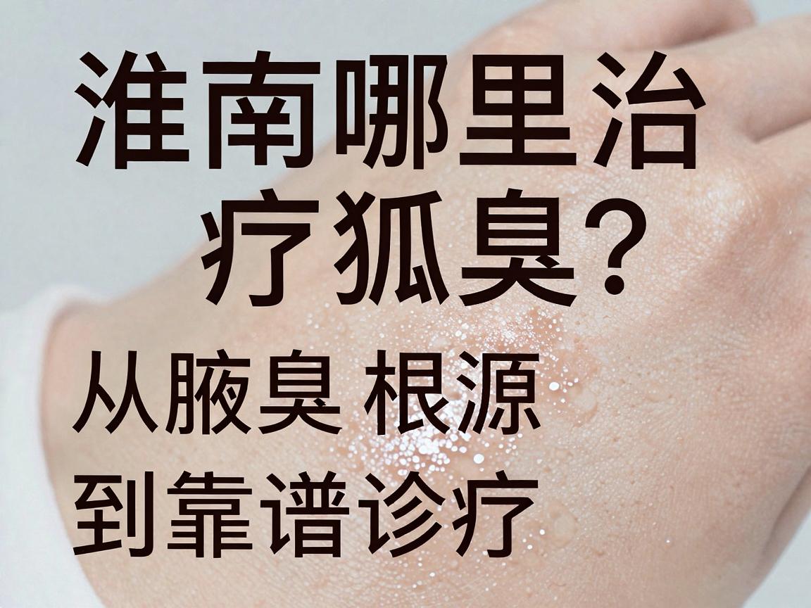 淮南哪里治疗狐臭？从腋臭根源到靠谱诊疗的深度剖析