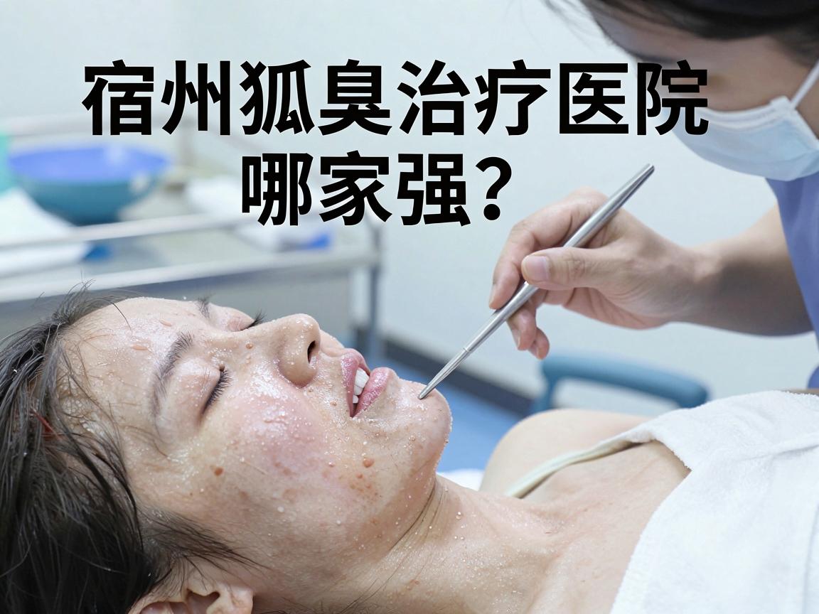 宿州狐臭手术医院哪家强？宿州狐臭治疗医院选择指南