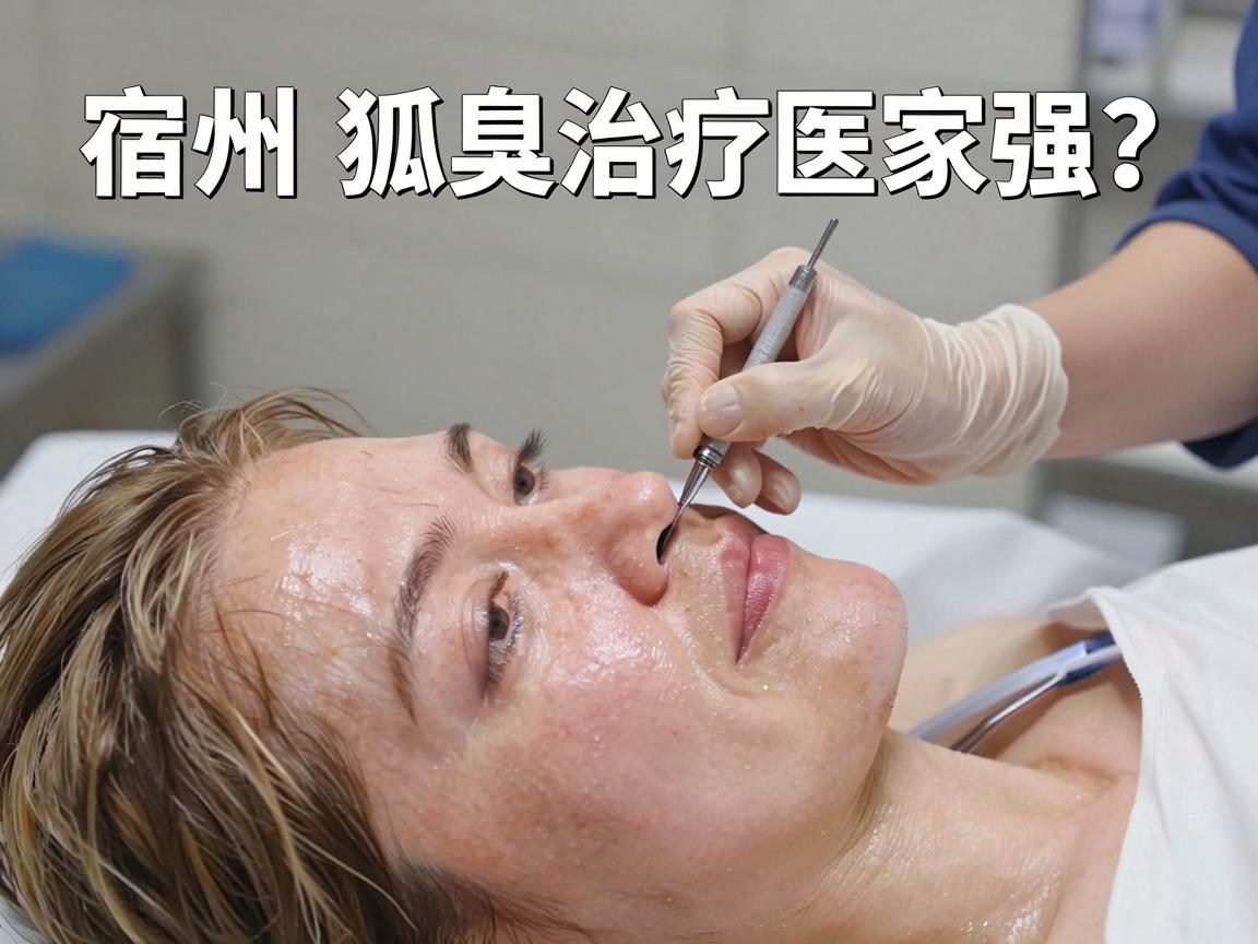宿州狐臭手术医院哪家强？宿州狐臭治疗医院选择指南