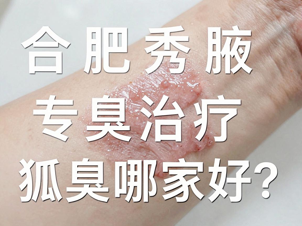 合肥腋秀腋臭专科，合肥治疗狐臭哪家好？看完这篇合肥本地攻略你就懂了