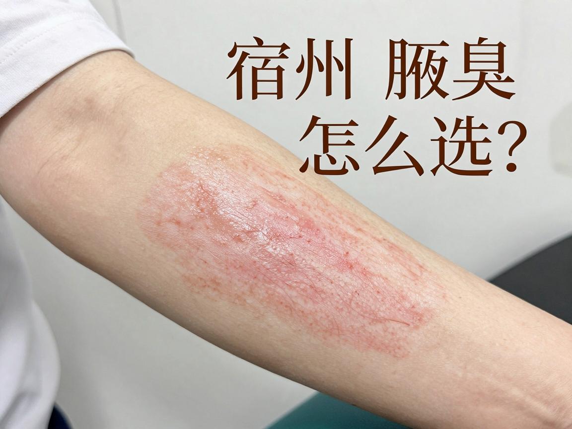 宿州腋臭手术医院怎么选？选对宿州医院，告别腋臭烦恼