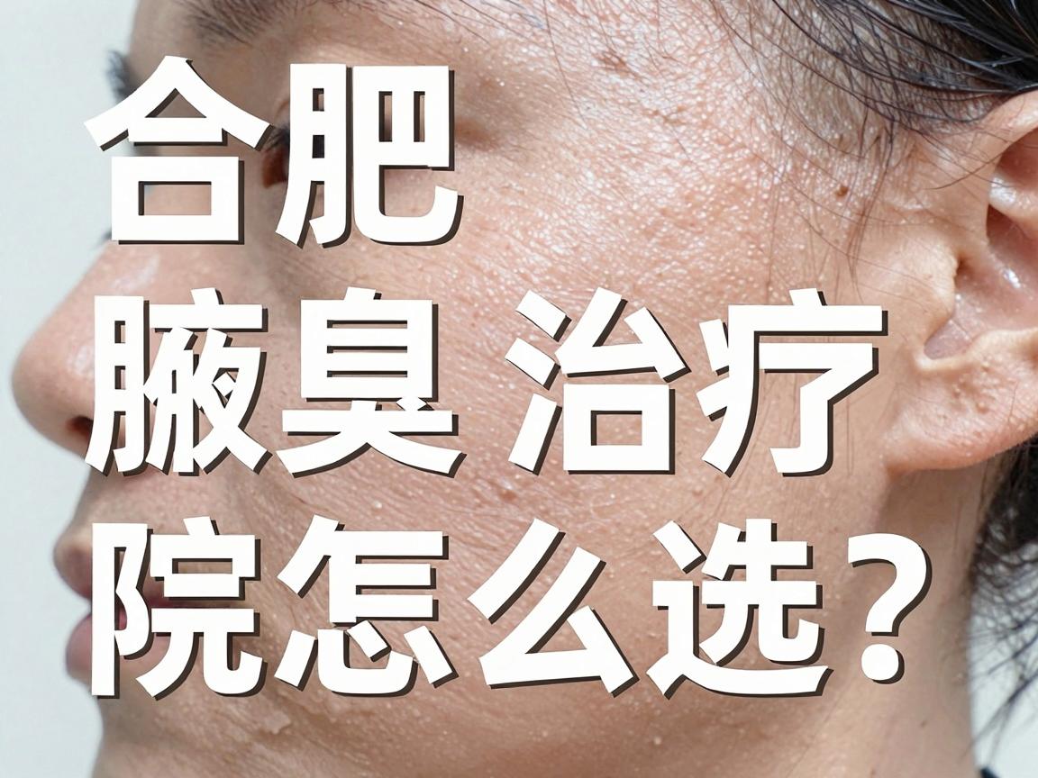 合肥腋臭治疗医院怎么选？这份腋臭诊疗攻略请收好