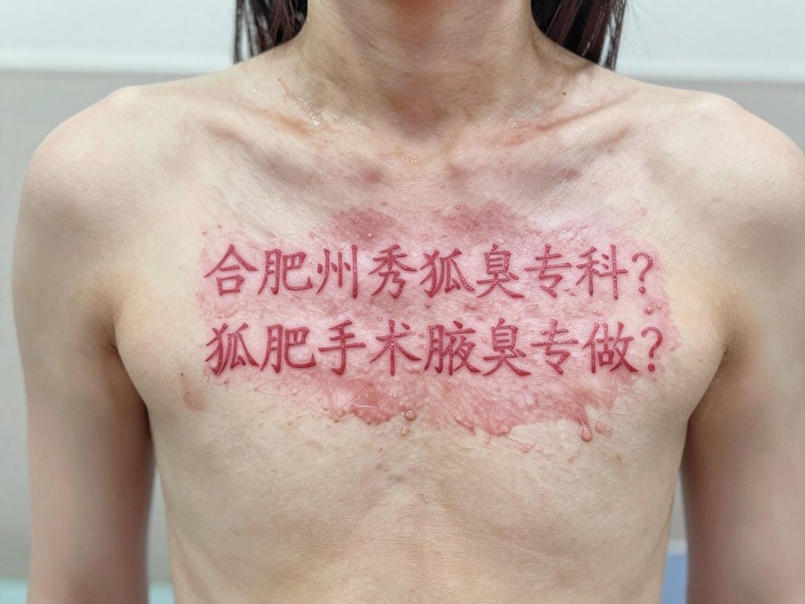 宿州狐臭手术去哪做？合肥腋秀腋臭专科，狐臭手术不是小事，选择靠谱医院是关键