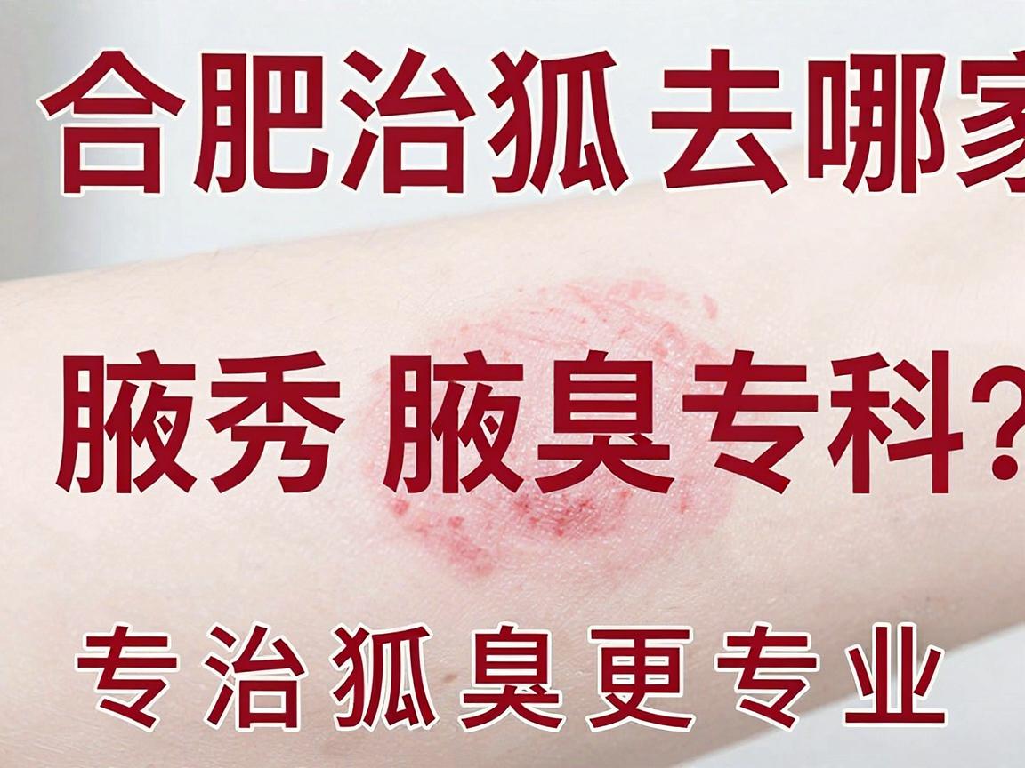 合肥治狐臭去哪家医院？合肥腋秀腋臭专科，专治狐臭更专业