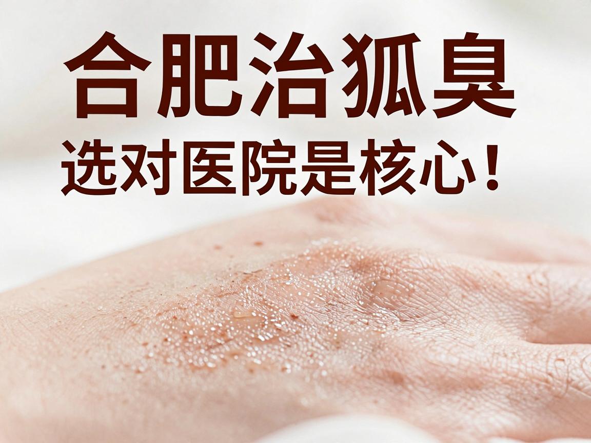 合肥治狐臭，选对医院是核心！合肥腋秀腋臭专科核心优势解析