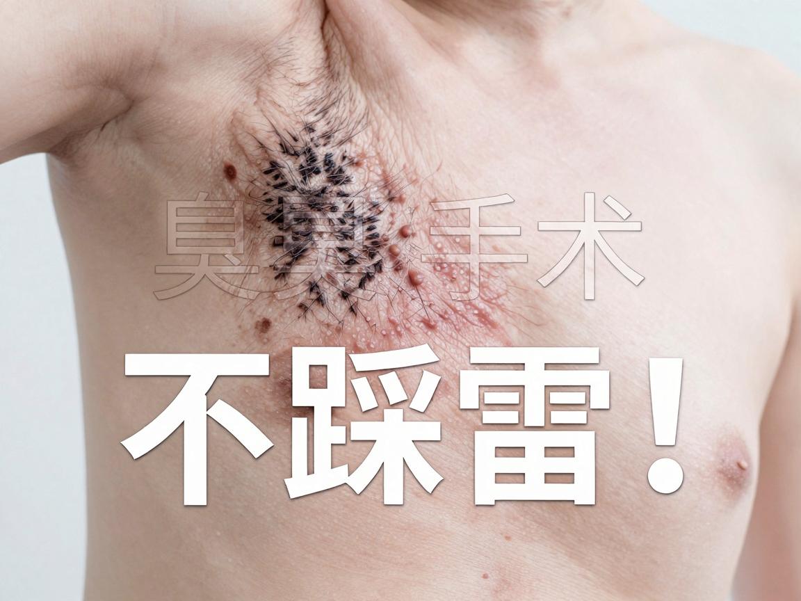 腋臭手术不踩雷！合肥腋臭医院医生教你选对腋臭治疗方案