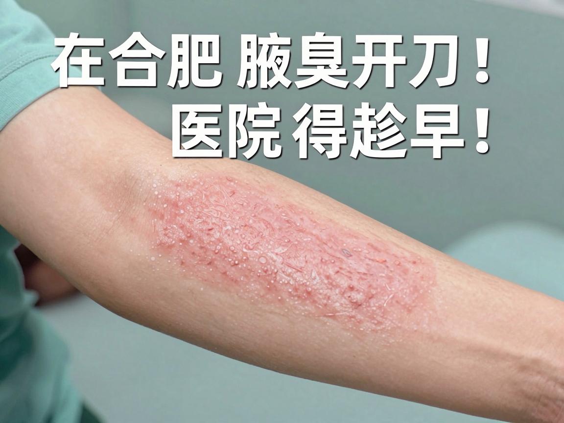 在合肥腋臭开刀，选对医院得趁早！腋臭开刀别踩坑，合肥这些医院值得看
