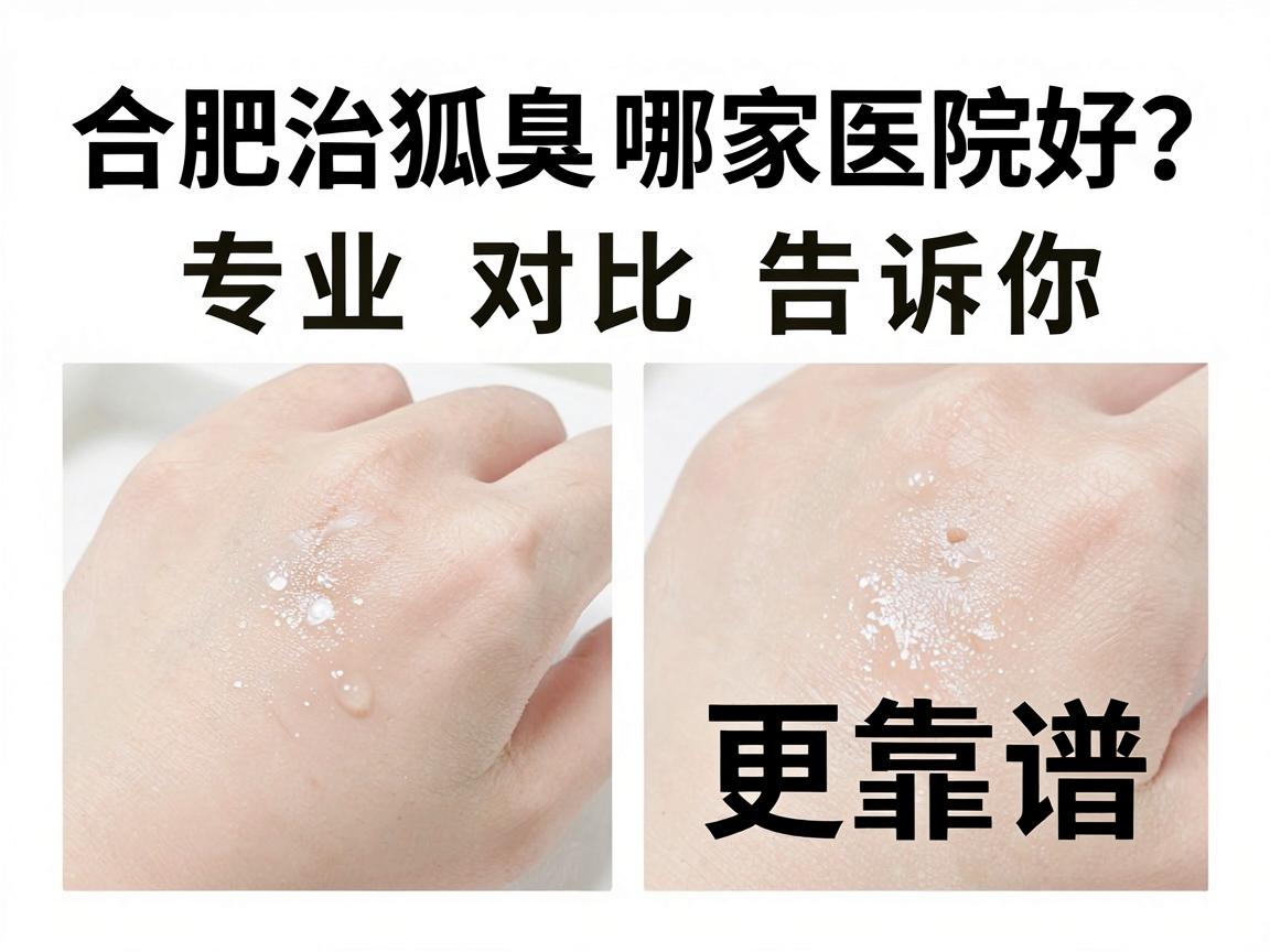 合肥治狐臭哪家医院好？专业对比告诉你合肥治狐臭哪家医院更靠谱