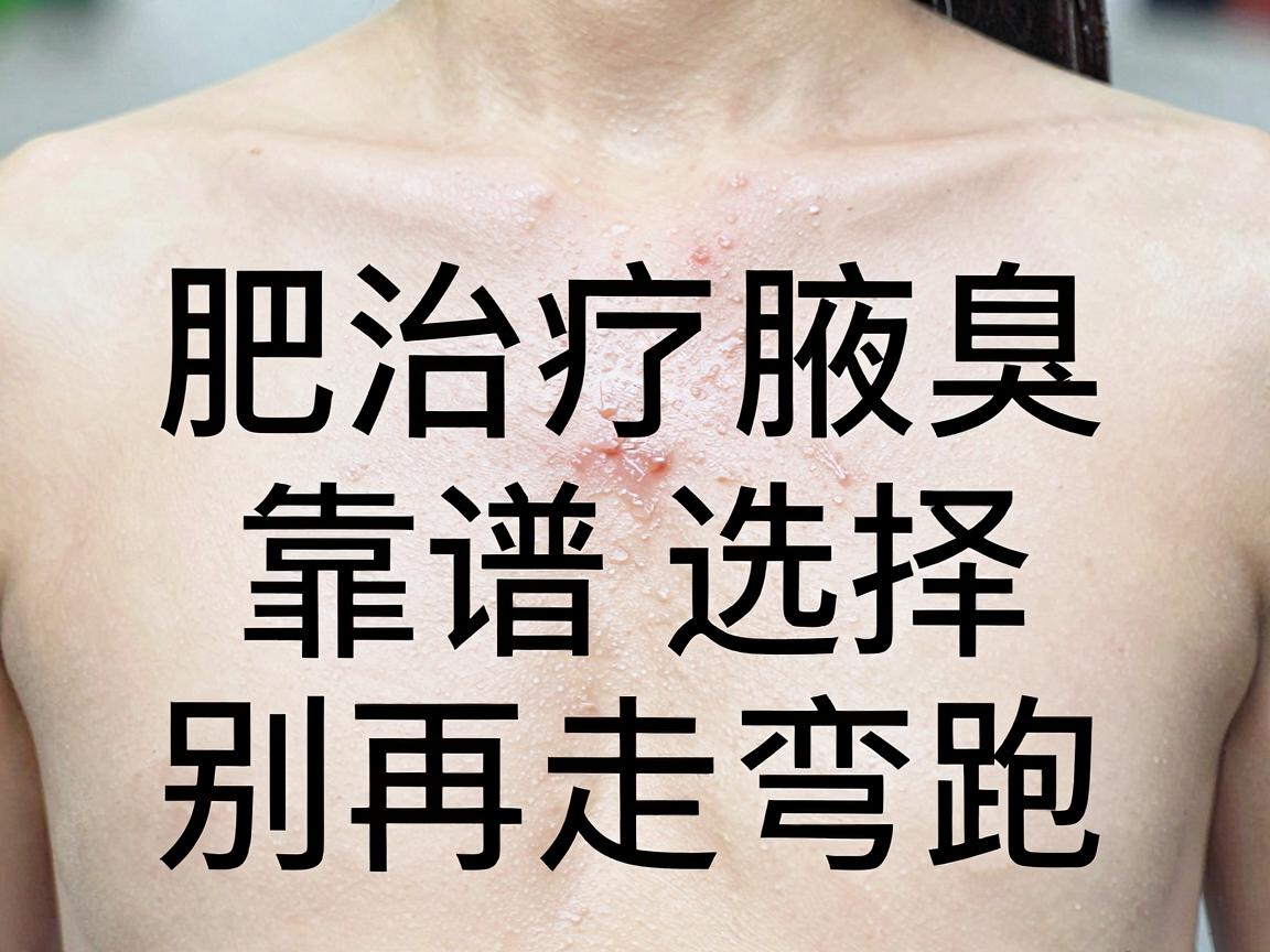 合肥腋臭治疗哪家好？合肥治疗腋臭的靠谱选择，别再走弯路