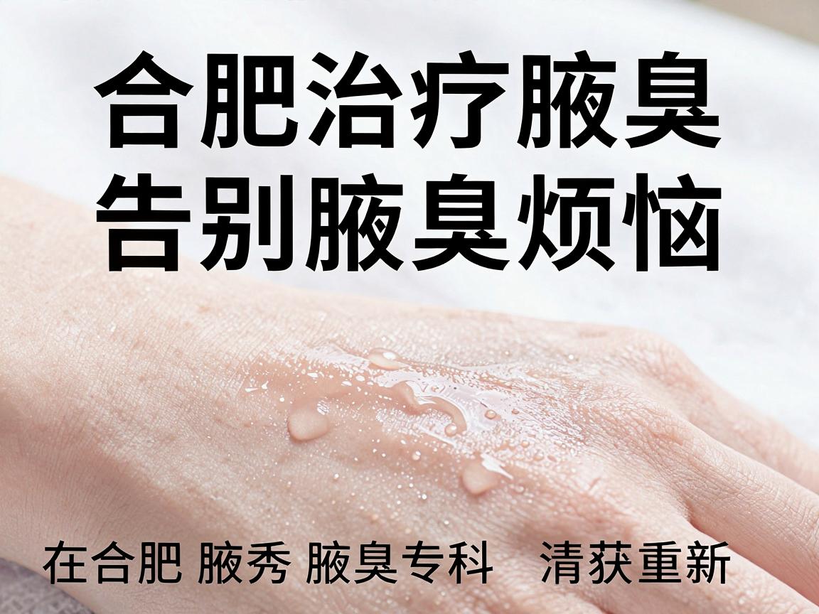 合肥治疗腋臭，告别腋臭烦恼，在合肥腋秀腋臭专科重获清新自信