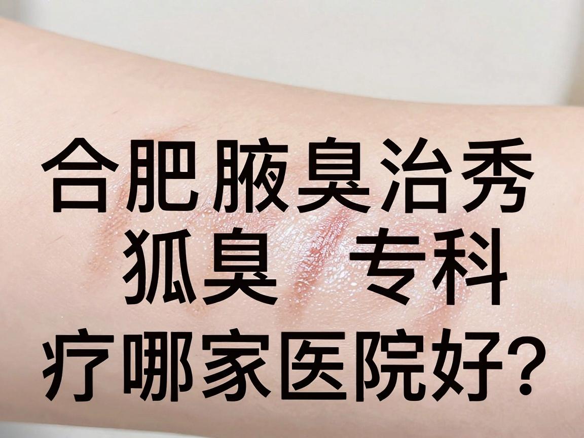 合肥腋秀腋臭专科，合肥狐臭治疗哪家医院好？合肥狐臭治疗细节全解析