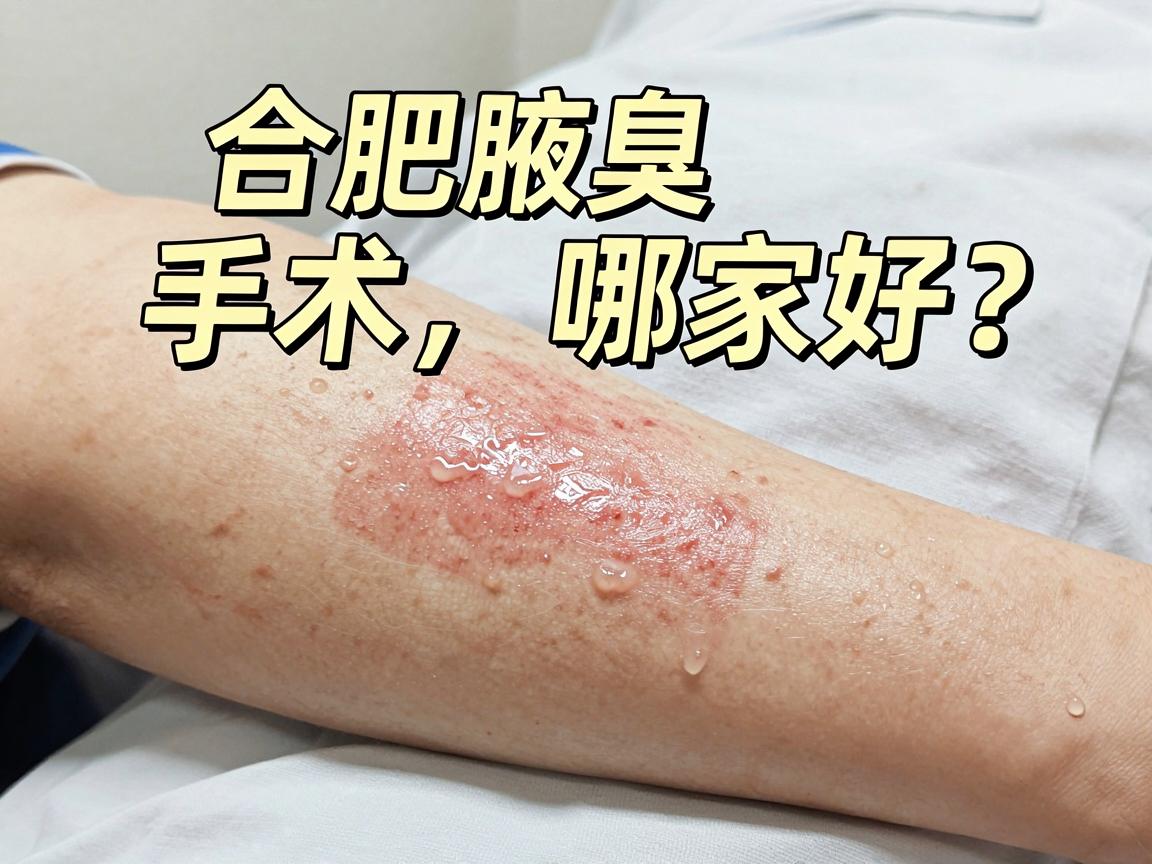 合肥腋臭手术哪家好？这份去味指南让选择不迷路