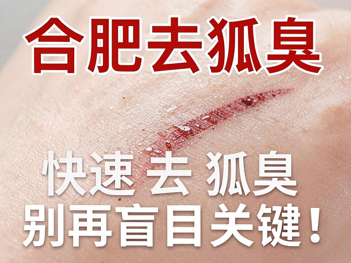 合肥去狐臭，选对医院快速去狐臭是关键！别再盲目踩坑
