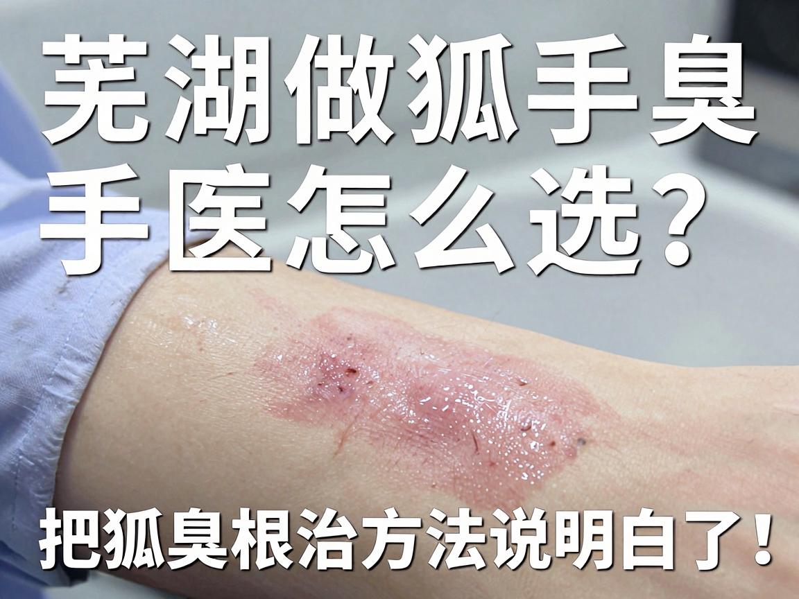芜湖做狐臭手术医院怎么选？这份最新医院指南，把狐臭根治方法说明白了