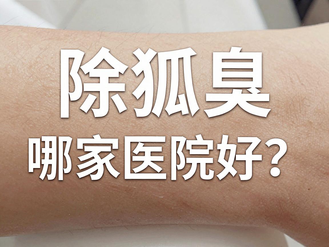 合肥除狐臭哪家医院好？合肥除狐臭医院真实测评来了