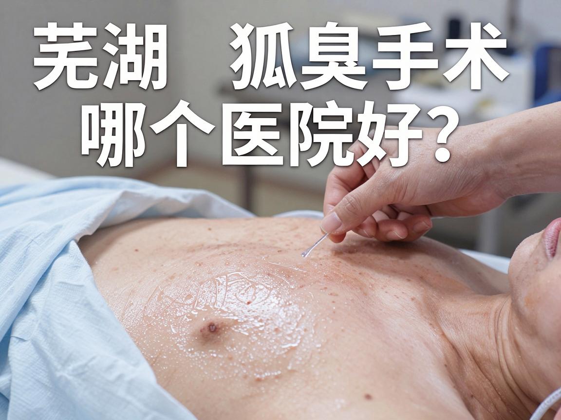 芜湖狐臭手术哪个医院好？一文看懂狐臭手术医院怎么选！狐臭手术别踩坑