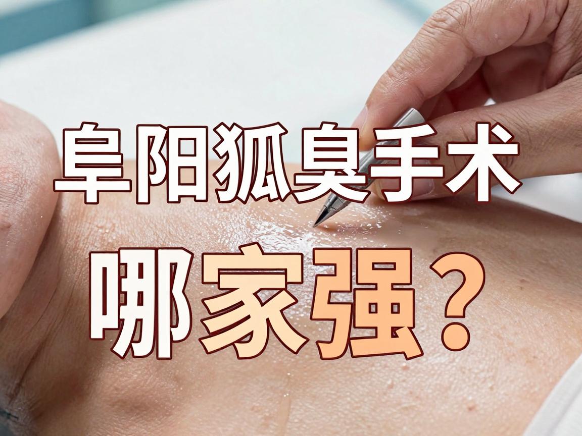 阜阳狐臭手术哪家强？阜阳狐臭手术医院选择指南