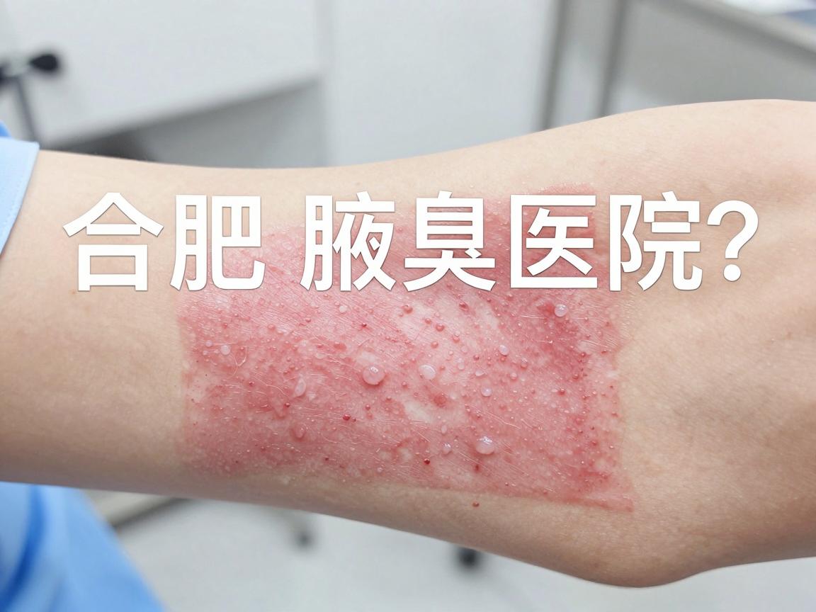 合肥腋臭手术哪家强？合肥腋臭医院怎么选？看完这篇不踩坑