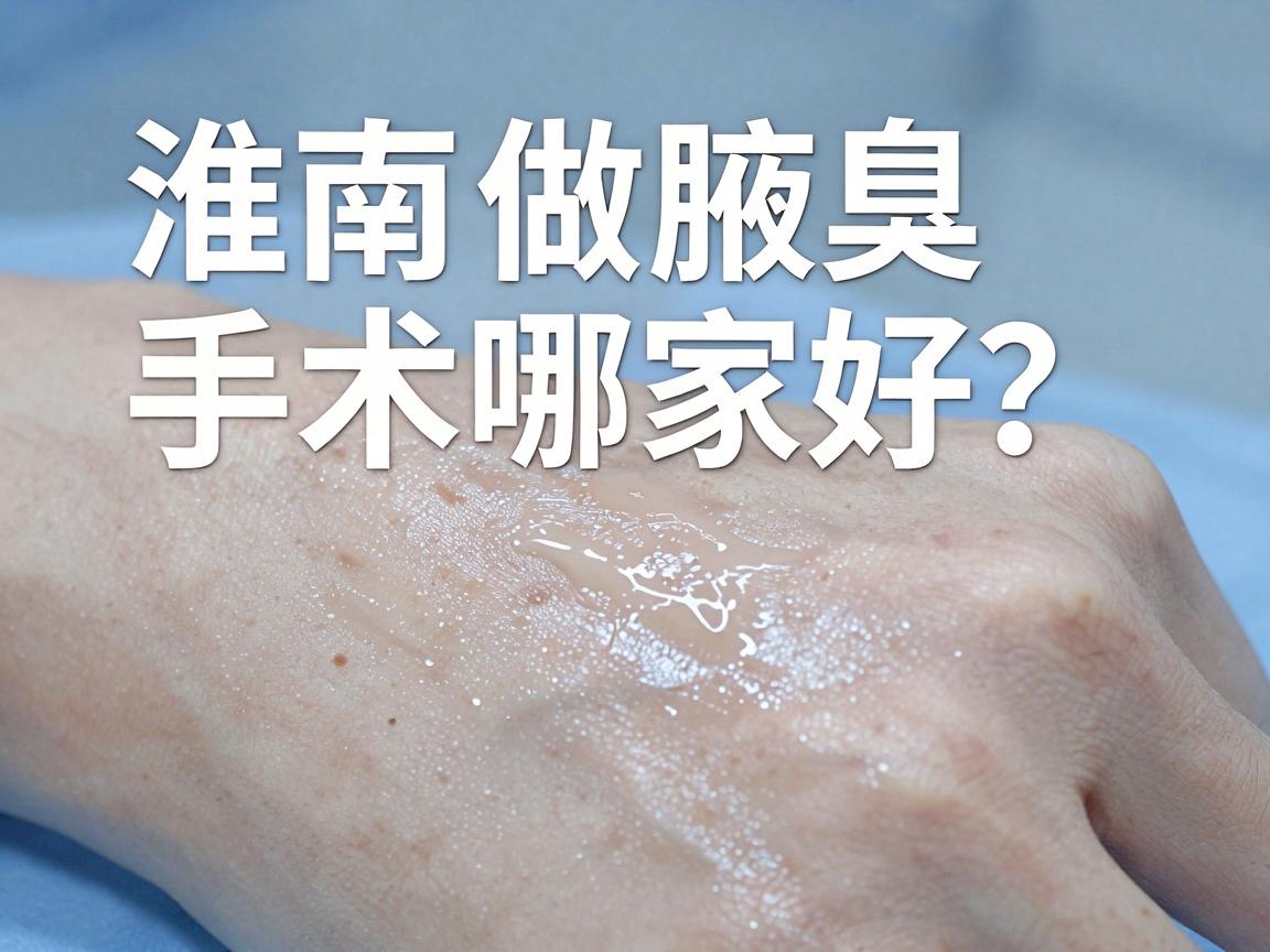 淮南做腋臭手术哪家好？从专业选择看腋臭手术的靠谱标准