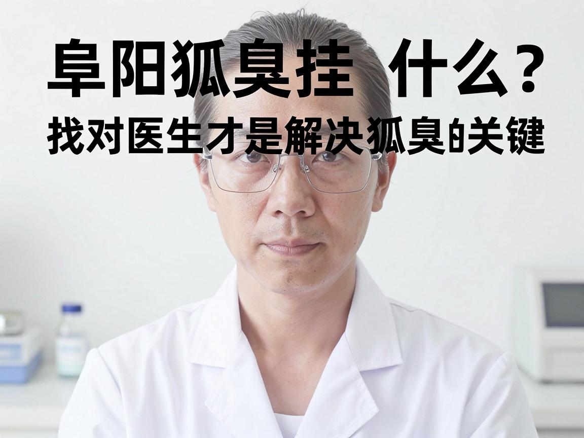 阜阳狐臭挂什么科室？找对医生才是解决狐臭的关键（附阜阳狐臭就医指南）
