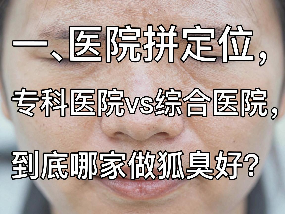 一、医院拼定位,专科医院 vs 综合医院,到底哪家做狐臭好? 一、医院拼定位,专科医院 vs 综合医院,到底哪家做狐臭好?