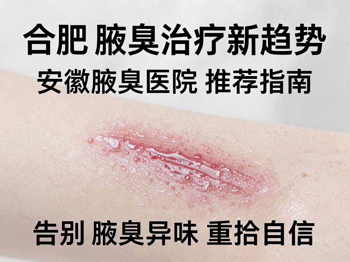 合肥腋臭治疗新趋势，安徽腋臭医院推荐指南，告别腋臭异味重拾自信