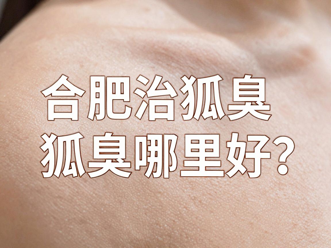 合肥治狐臭哪里好？合肥治狐臭的医院选择与护理指南
