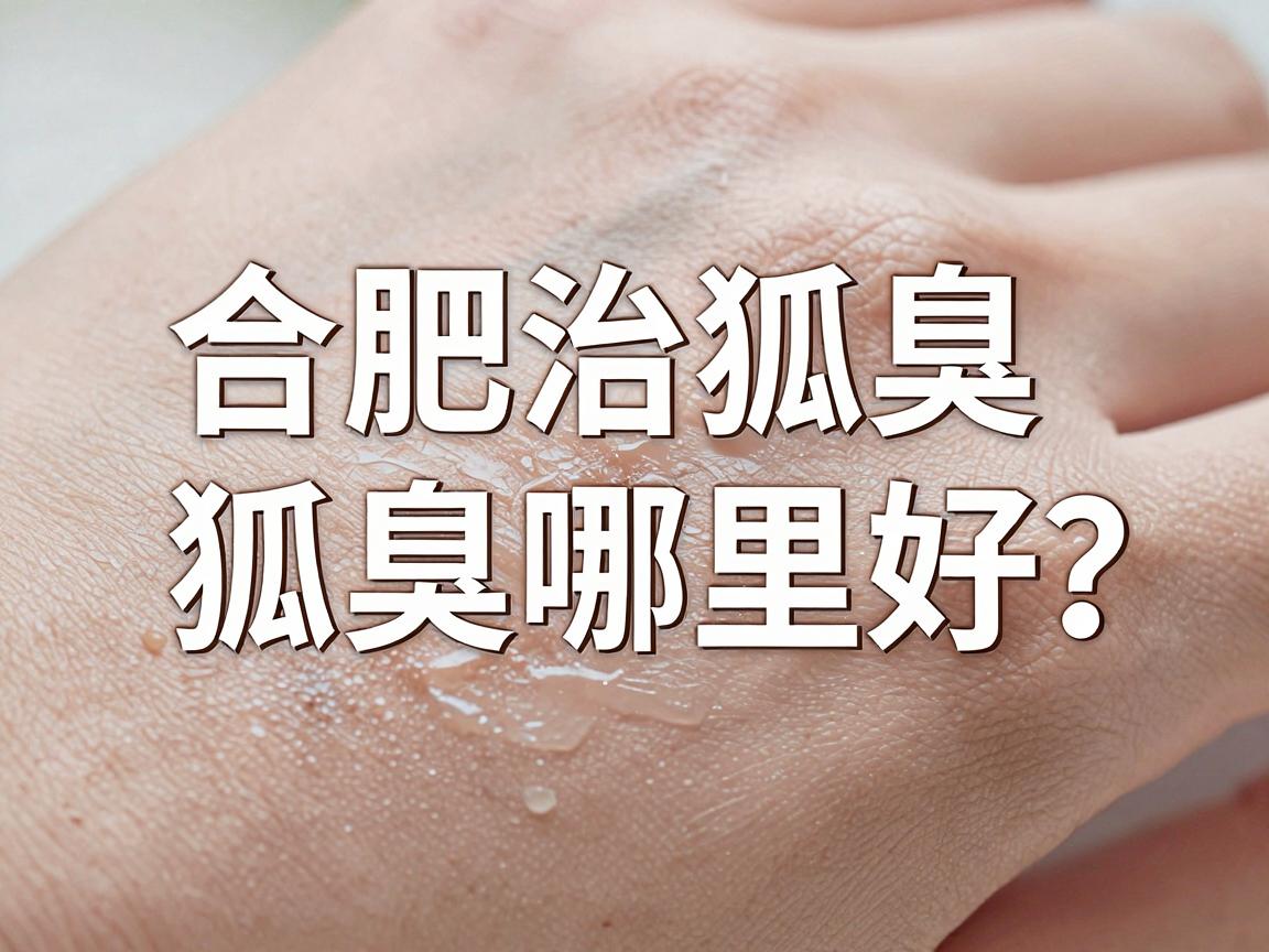 合肥治狐臭哪里好？合肥治狐臭的医院选择与护理指南
