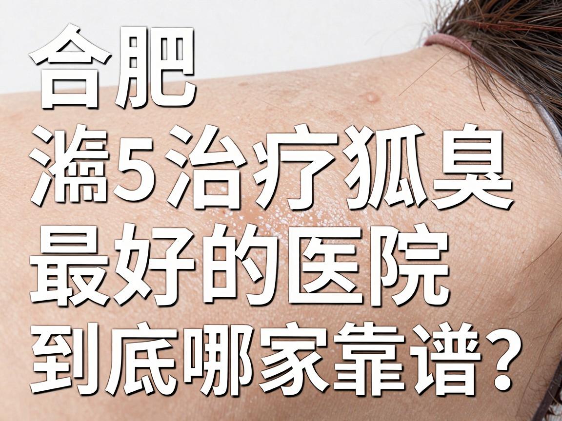 合肥治疗狐臭最好的医院，到底哪家靠谱？这份合肥腋臭治疗终极指南别错过