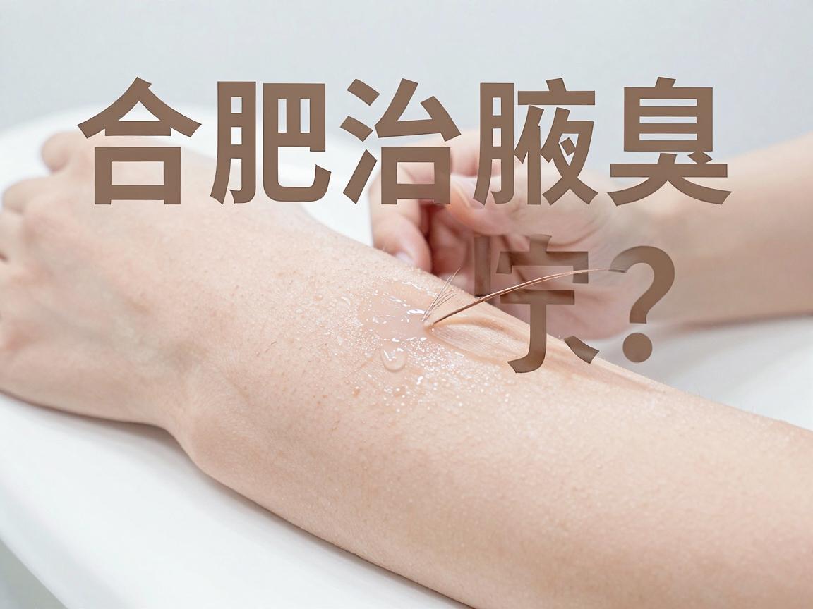 合肥治腋臭医院怎么选？合肥这些治腋臭的医院靠谱吗？一篇说清
