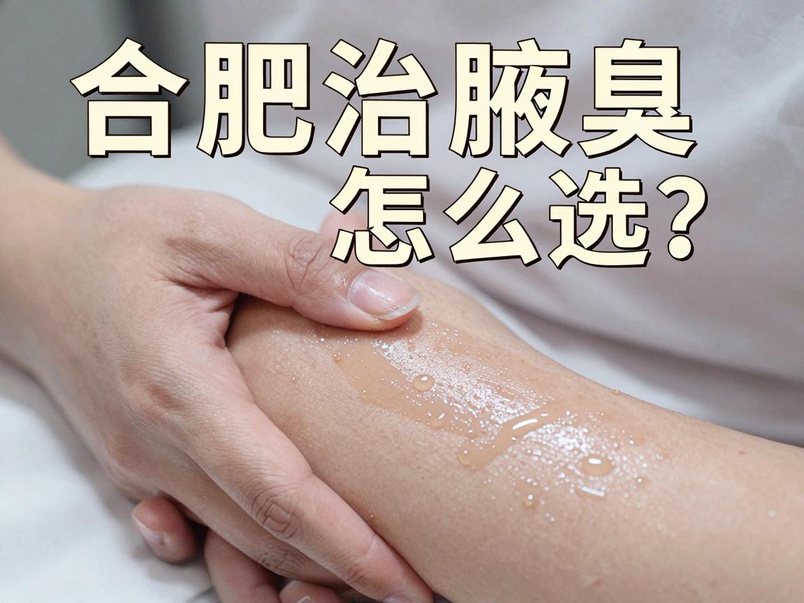 合肥治腋臭医院怎么选？合肥这些治腋臭的医院靠谱吗？一篇说清