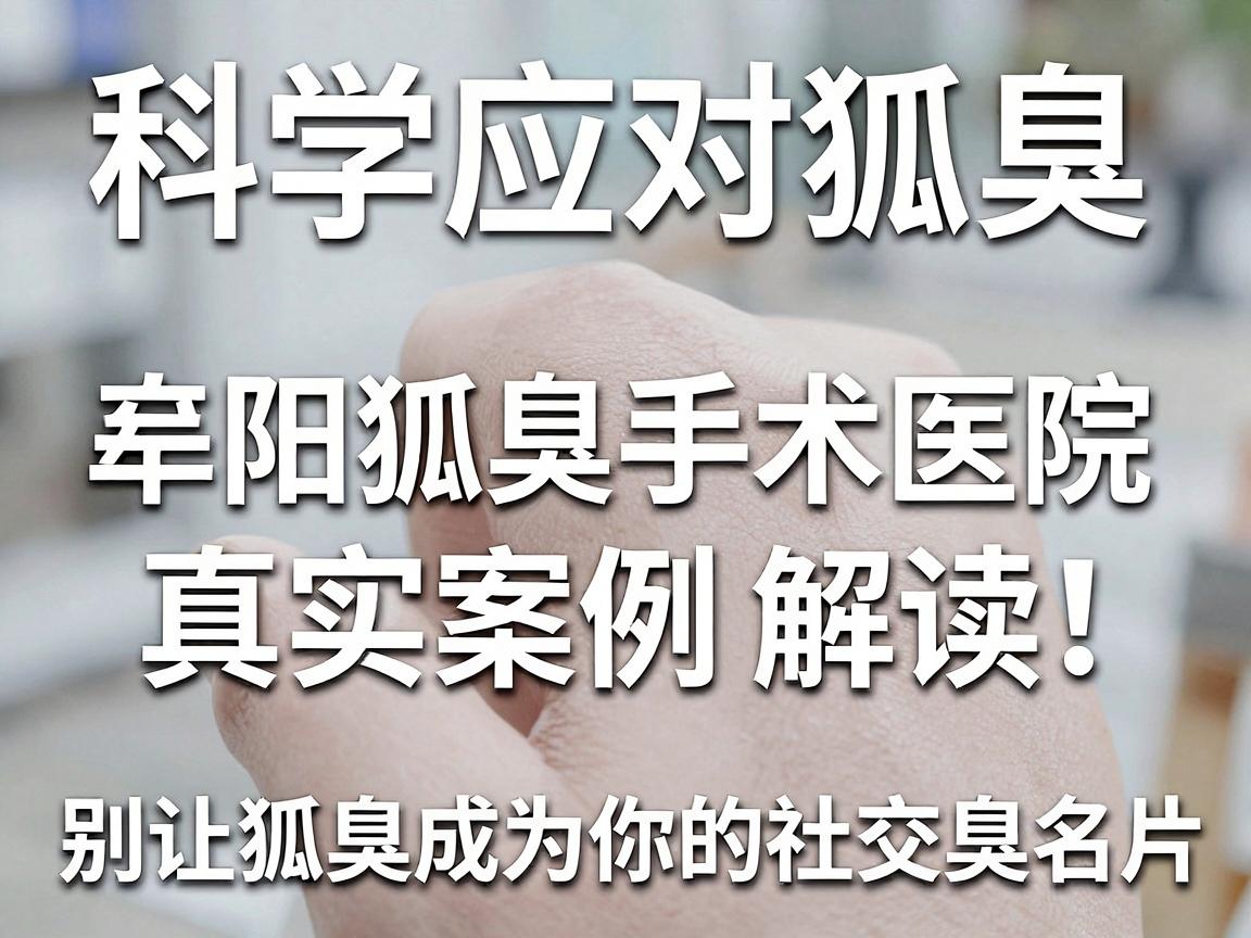 科学应对狐臭，阜阳狐臭手术医院真实案例解读，别让狐臭成为你的社交臭名片