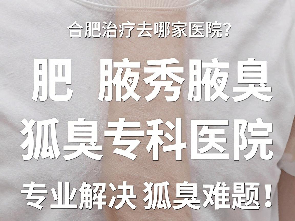 合肥治疗狐臭去哪家医院？合肥腋秀腋臭专科医院，专业解决狐臭难题！