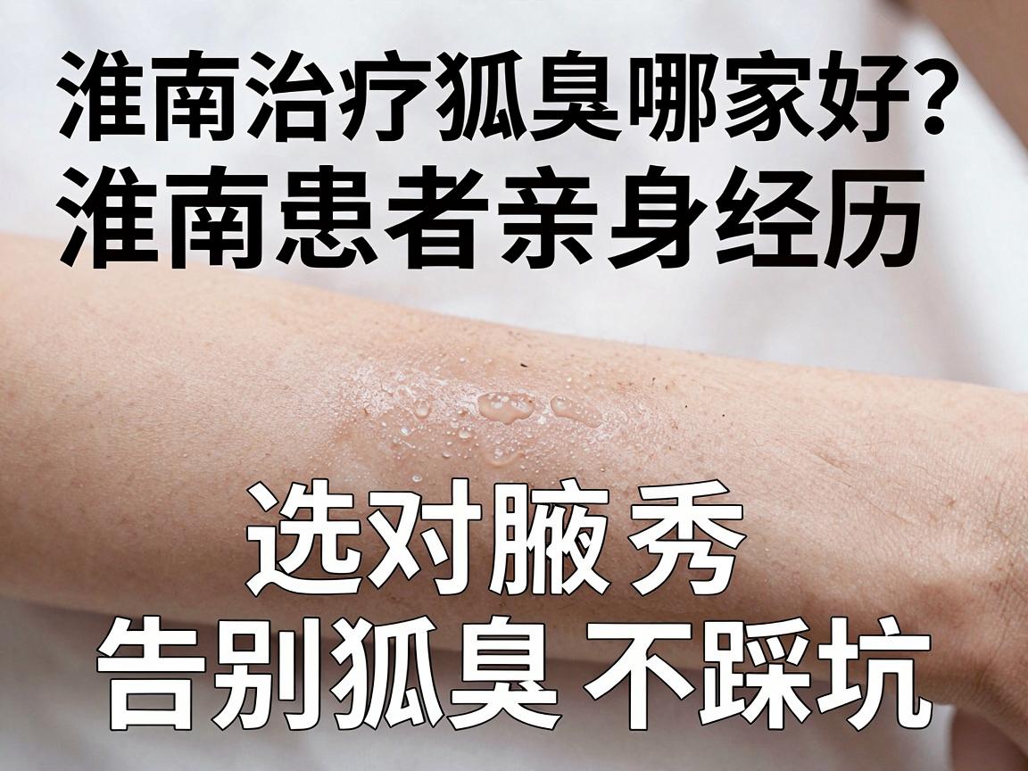 淮南治疗狐臭哪家好？淮南患者亲身经历，选对腋秀，告别狐臭不踩坑