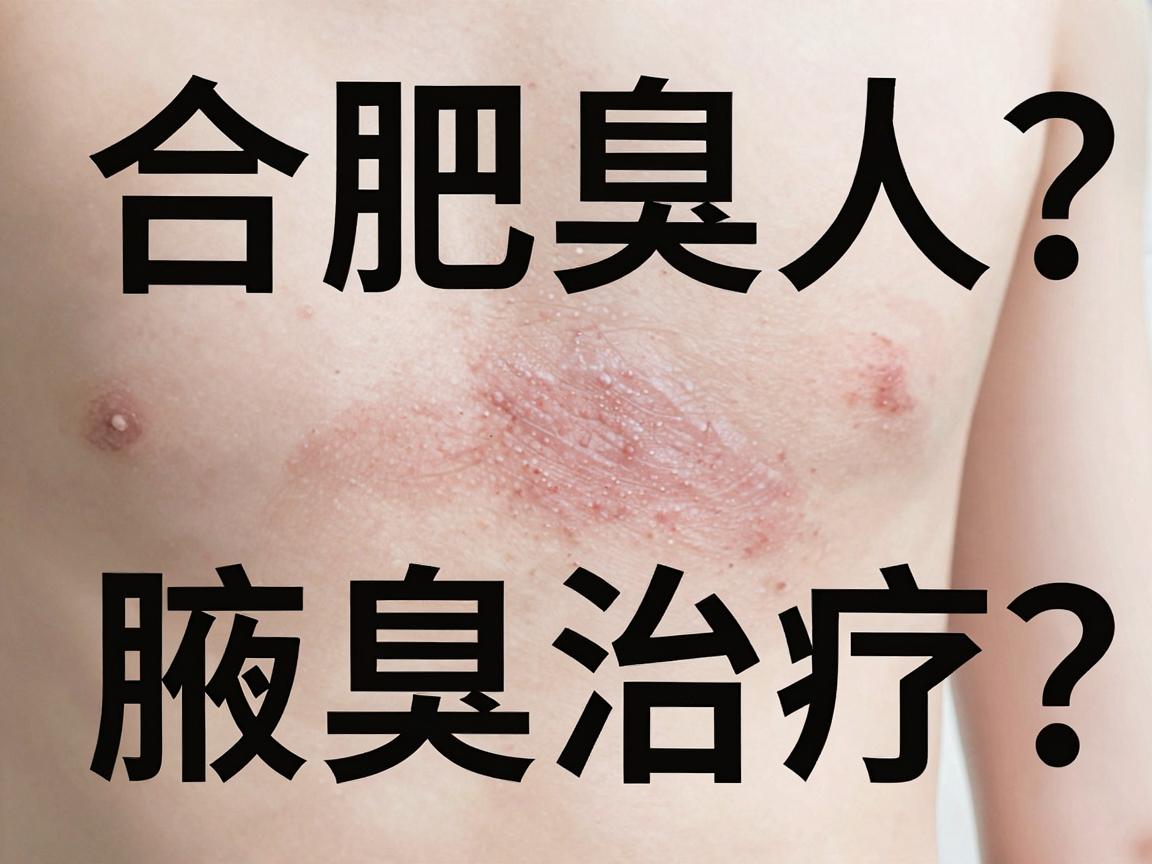合肥腋臭怎么治疗？本地人都在问的腋臭治疗方案，这篇讲透腋臭治疗全流程