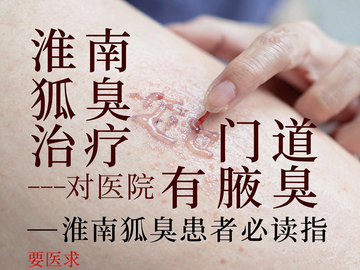 淮南狐臭治疗有门道，选对医院看腋臭—淮南狐臭患者必读指南