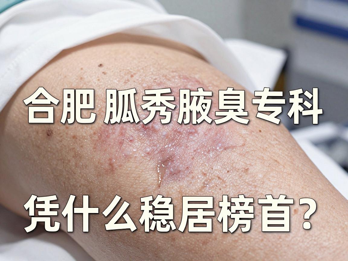 合肥狐臭手术医院排名第一，合肥腋秀腋臭专科凭什么稳居榜首？